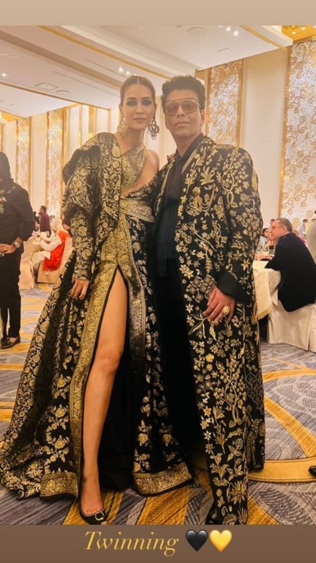 batch_kriti sanon, karan johar