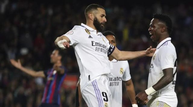 Karim Benzema scoring as Madrid eyes trophies in Spain and Europe ...