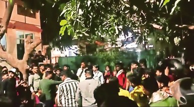 Blinkit workers protest, Blinkit protests, Blinkit, zomato, Zomato-owned Blinkit, Delhi-NCR, Delhi news, New Delhi, Indian Express, current affairs