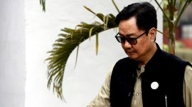 Rijiju on anti-India gang question