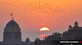 Delhi temperature rise rain spell end