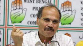 Adhir Ranjan Chowdhury, Chowdhury on mamata banerjee, Bengal Congress, Mamata magic, Trinamool Congress, Mamata magic fading in Bengal, indian express