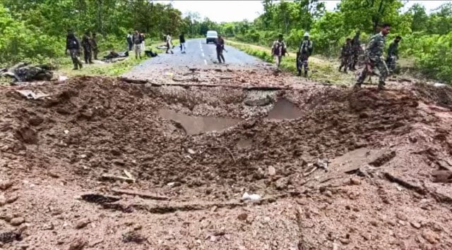 Maoist attack -- Chhattisgarh