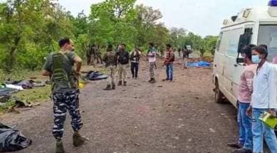 Dantewada blast, Dantewada naxal attack, IED, Raipur Police, FIR lodged, Maoist cadres, CRPF, indian express, indian express news