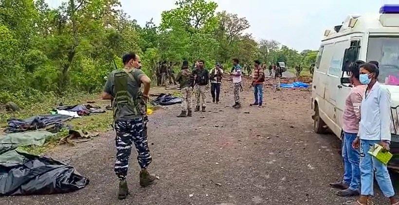 10 DRG Personnel, Driver Killed In Chhattisgarh Maoist Attack | India ...