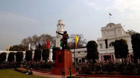 Delhi Assembly, hosting astrologers, Jyotish Mahakumbh 2023, Speaker Ram Niwas Goel, indian express