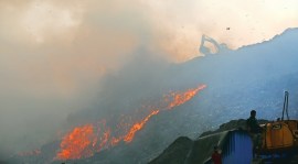 delhi landfill fires, Bhalswa landfill fire, Ghazipur landfill fire, Landfills fire, National Green Tribunal (NGT), Delhi news, New Delhi, Indian Express, current affairs