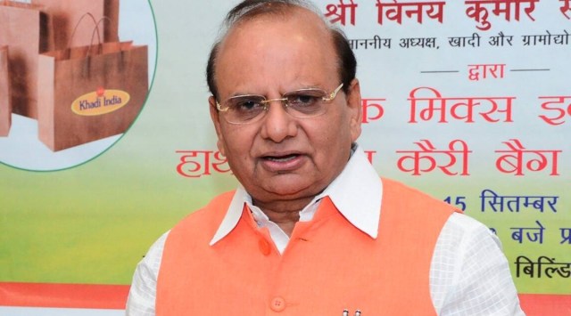 Vinai Kumar Saxena, Arvind Kejriwal, proof to substantiate allegations, Delhi L-G demands, proof of his ‘conspiracy’ against power subsidy scheme, Delhi's power subsidy scheme, indian express, indian express news