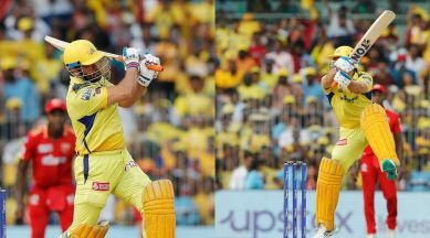 IPL 2023: MS Dhoni six for csk