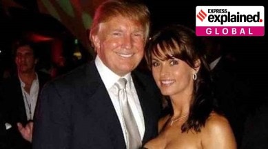Who is Karen McDougal, the Playboy model in the Trump case? | Explained  News - The Indian Express