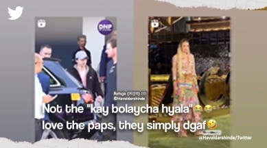 funny viral paparazzi video NMACC