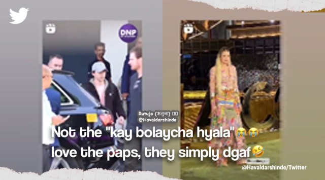 funny viral paparazzi video NMACC