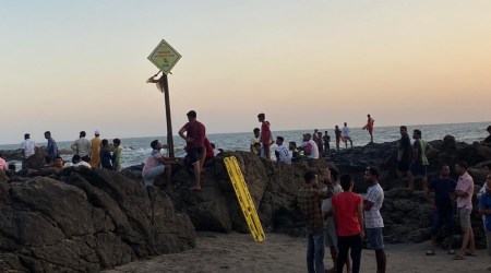 Two drown at Goa beach, search on for two others