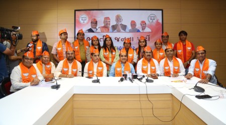 Surat AAP members join bJP