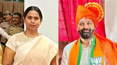 Karnataka polls 2023: Laxmi Hebbalkar, Nikhil Umesh Katti
