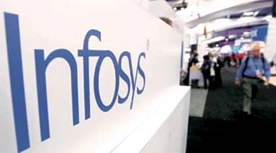 Infosys share price today