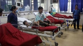 Injured victims of Maharashtra Bhushan Award function event, IMD heatwave warning, Maharashtra Bhushan Award ceremony heatwave tragedy, Maharashtra Bhushan Award ceremony in Kharghar, devastating impact of high temperatures, indian express, indian express news