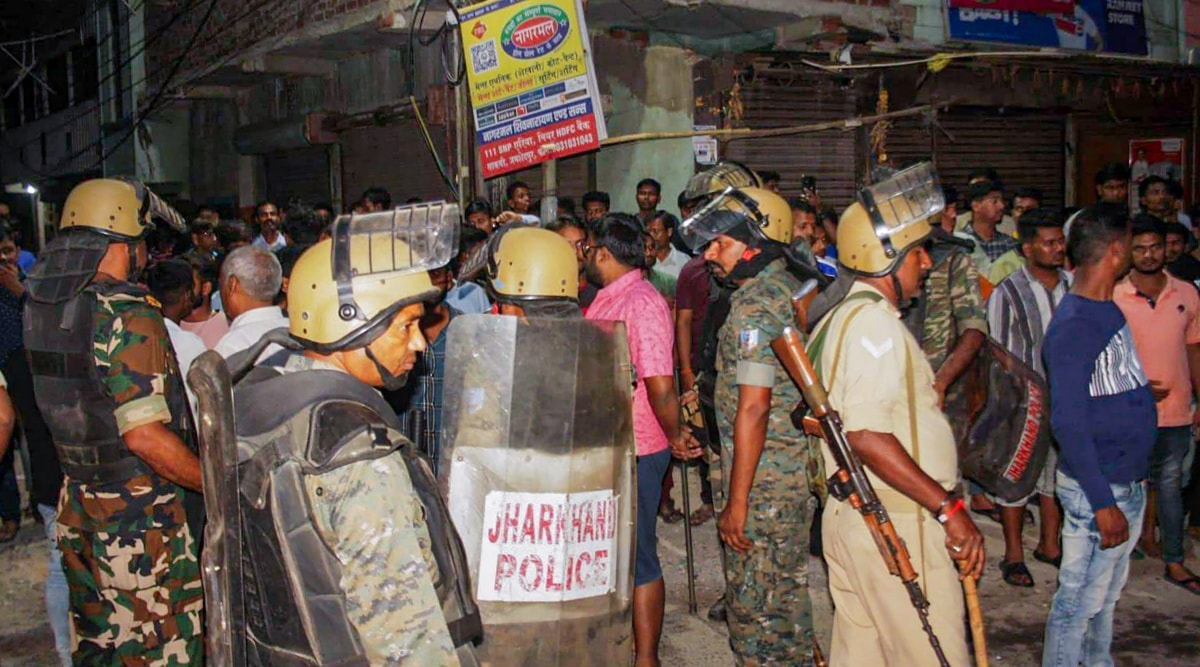58 held in Jamshedpur for clash over religious flag ‘desecration