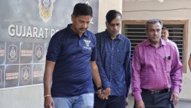 Kiran patel case, Jammu and Kashmir Kiran Patel case, conman Kiran patel, Kiran patel conman, Kiran patel arrested, Kiran patel, Kiran Patel fraud, Kiran patel poses as PMO official man posing as PMO official, Jammu and Kashmir news, J&K news Indian Express, kashmir security, indian express
