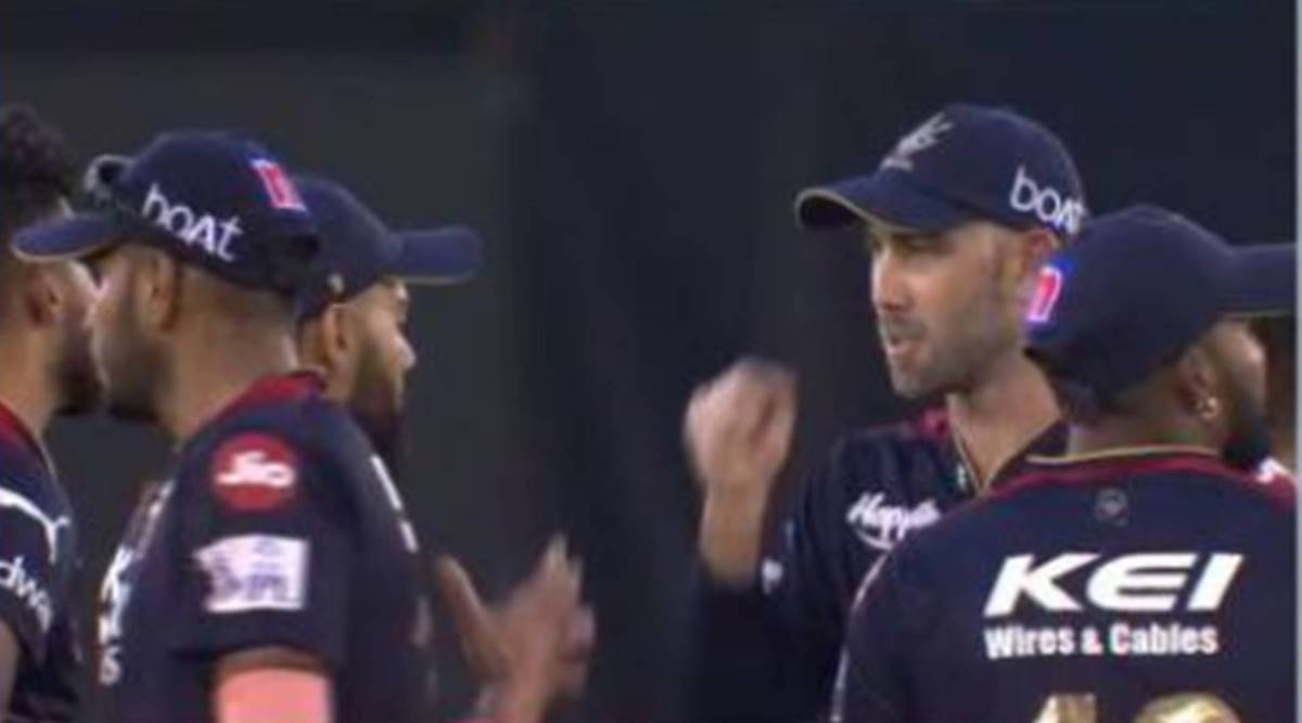 Virat Kohli and Glenn Maxwell