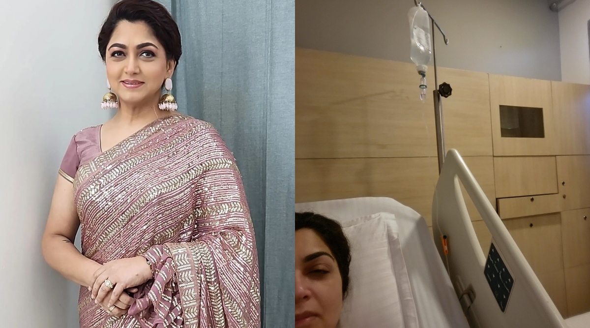Kushboo Fuck - Kushboo Sundar hospitalised after suffering from high fever, 'killing' body  ache, says 'Do not ignore signs when your body..' | Bollywood News - The  Indian Express