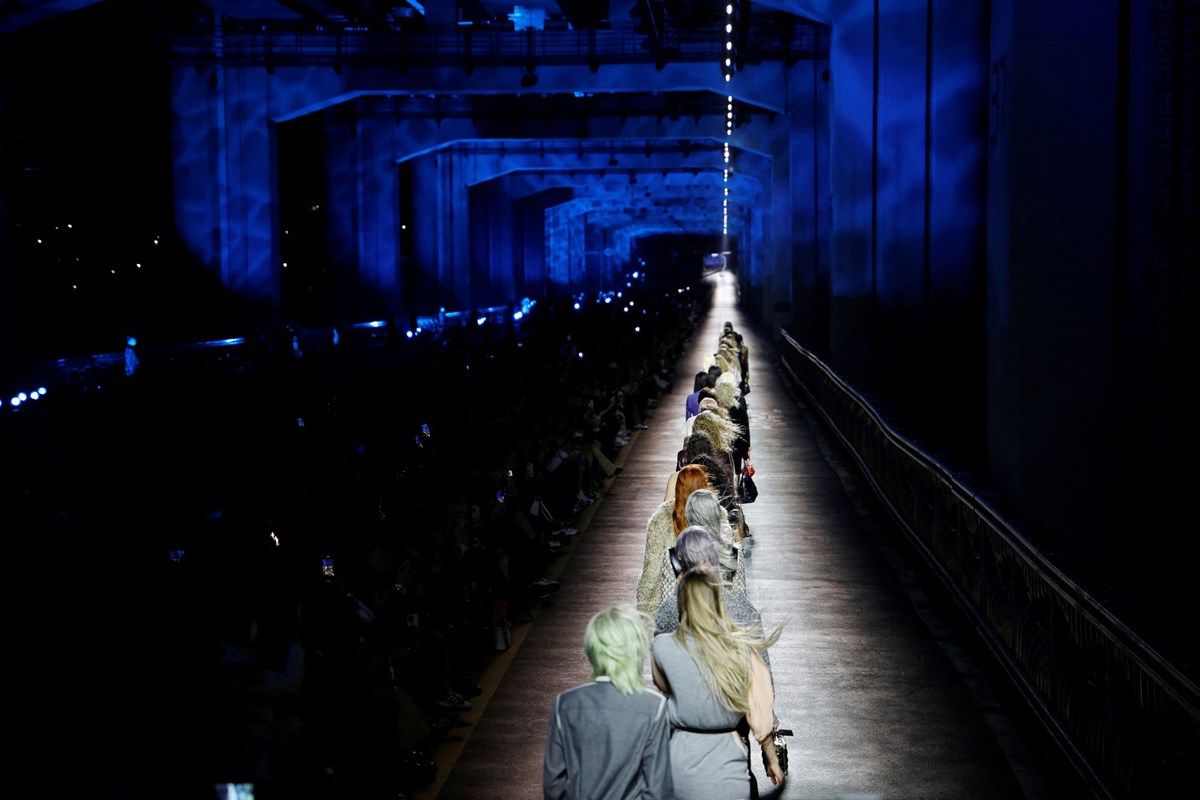 Louis Vuitton's fashion show in South Korea hosts K-Pop and Squid