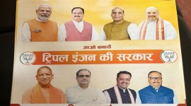 UP local body polls, No manifesto, BJP's nagar vikas sankalp patra, voter outreach in UP, indian express, indian express news