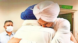 Sukhbir Singh Badal, Parkash Singh Badal, Parkash Singh Badal death, Parkash Singh Badal cremation today, Shiromani Akali Dal (SAD), Indian Express, India news, current affairs