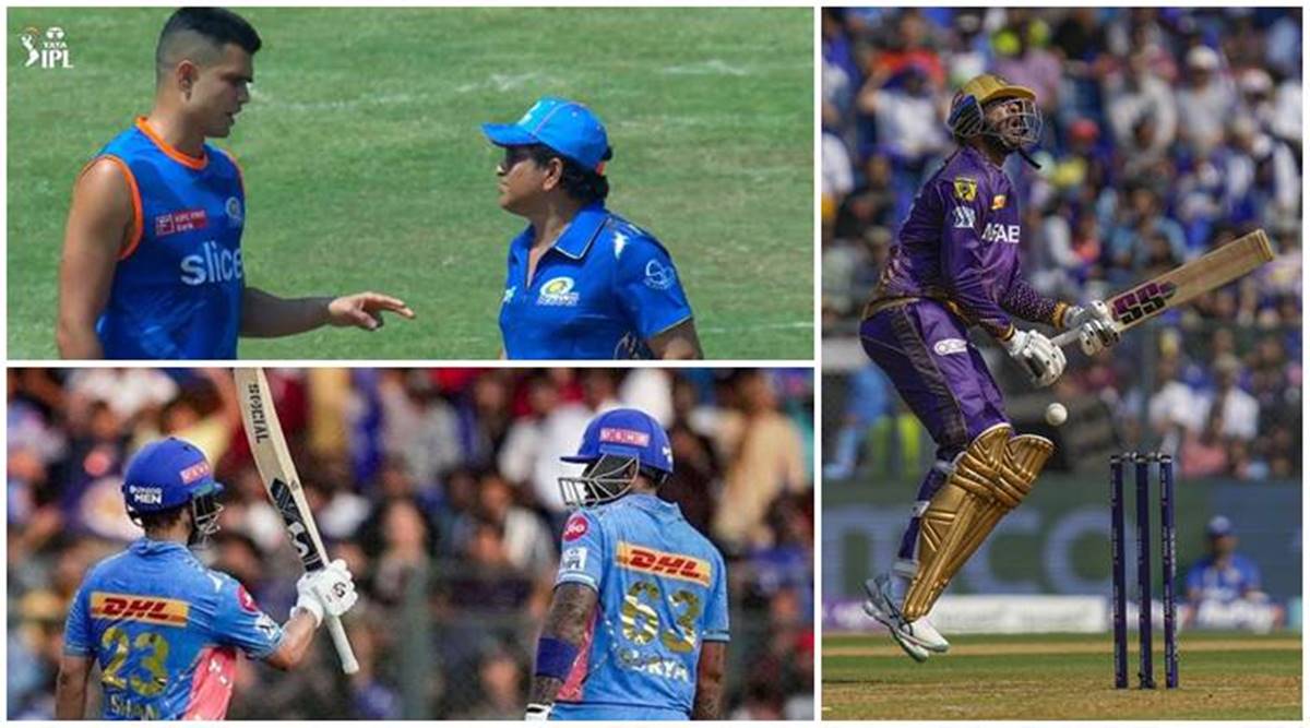MI vs KKR IPL 2023 highlights Arjun Tendulkar has a memorable debut