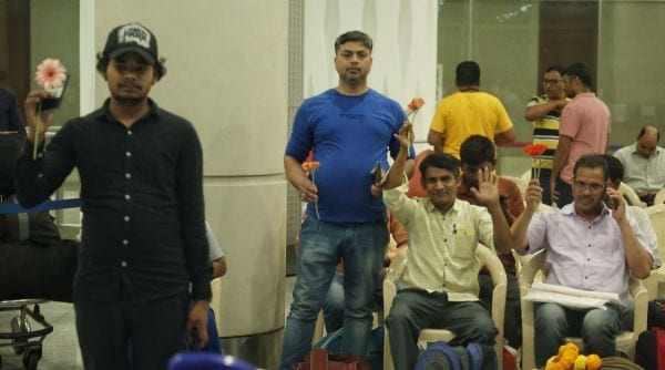 indian evacuees from sudan arrive in mumbai
