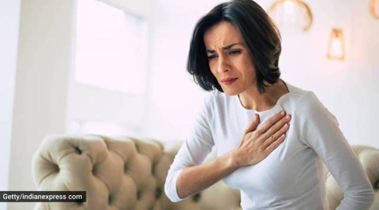 You may experience heart palpitations before menopause due to change in your estrogen levels. (Pic source: Getty/Thinkstock)