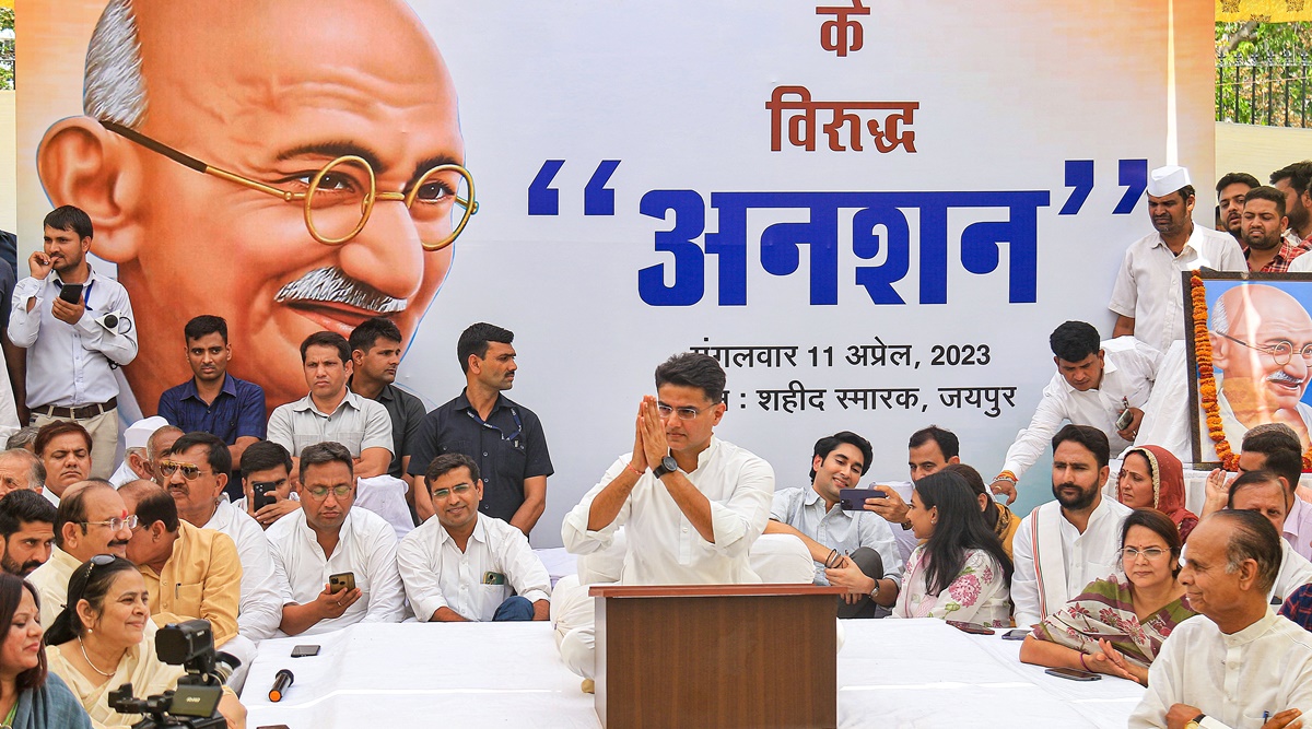 Sachin Pilot sits on day-long fast calling for action against ...