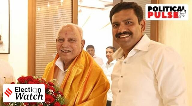 Former Karnataka chief minister B S Yediyurappa with son B S Vijayendra