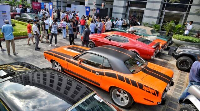 Vintage car rally, classic car rally, motorcycle rally, Pune residents, Netaji Subhas Chandra Bose, prestige cup, Late Baburao Sanas, Hollywood star Al Pacino, indian express, indian express news