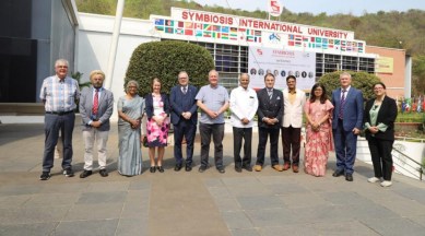 pune symbiosis, uk mp protests