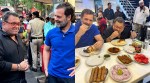 rahul gandhi food walk