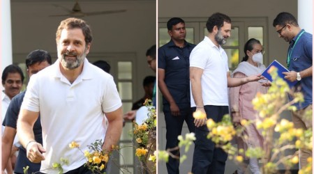 rahul gandhi vacating house