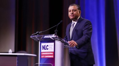 Dr. Rahul Gupta, Director of Office of National Drug Control Policy. (Twitter/@leagueofcities)