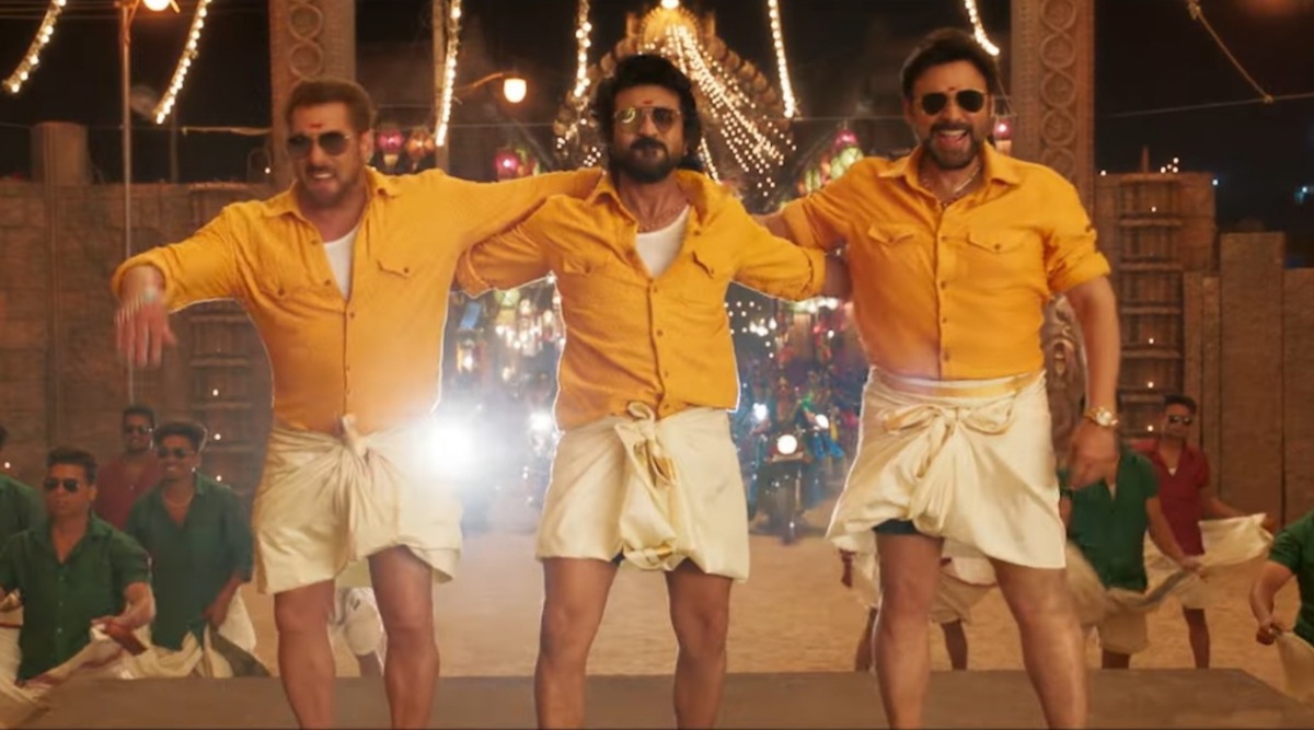 Daggubati perform together on Yentamma.