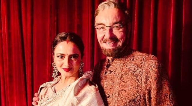 Rekha and Kabir Bedi share a ‘nostalgic chat’ as they reunite 35 years ...