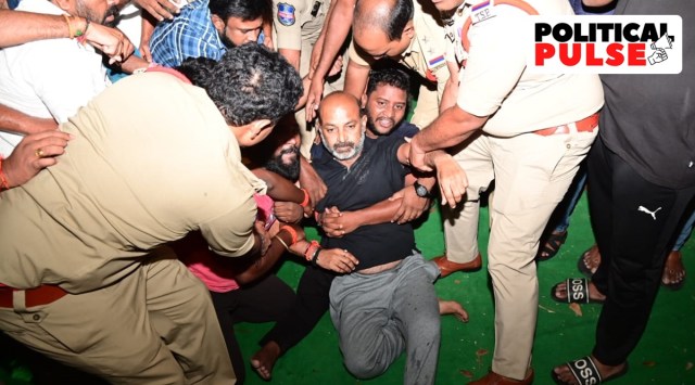 telangana paper leak, bandi sanjay arrest