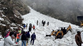 Avalanche in Sikkim's Nathu La