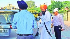 Amritpal Singh, Amritpal Singh arrest, waris punjab de, no use of force in Amritpal arrest, chandigarh police, Amritpal singh in Dibrugarh jail, indian express, indian express news