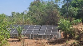 solar power Vanvasi village