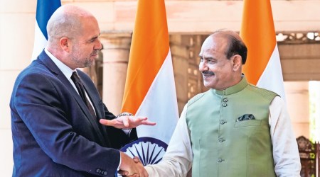 Knesset Amir Ohana, Delhi Confidential, Om Birla, Israel, Devendra Swaroop, One Nation One Ration Card, Indian Express, India news, current affairs