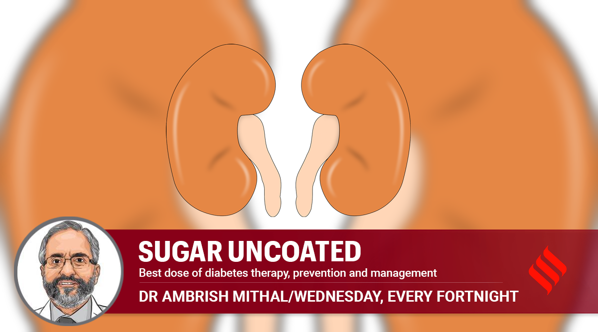 One of the chief effects of diabetes is injury to small blood vessels.