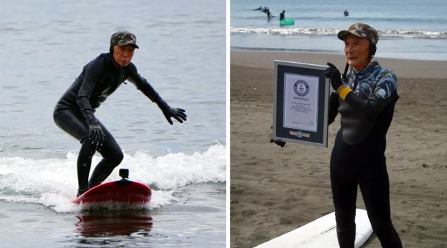 world's oldest surfer gwr