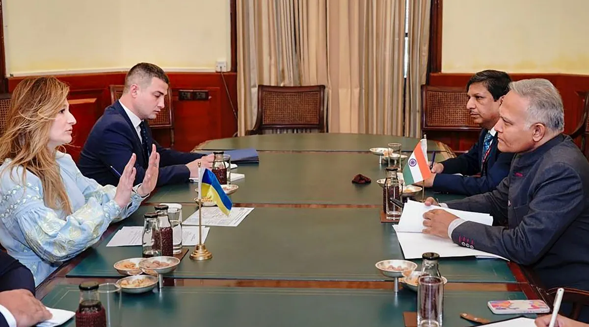 ukraine minister visit to india