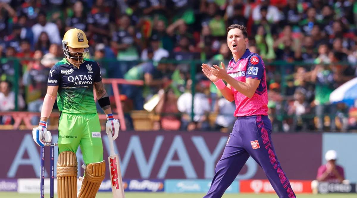 Watch: Trent Boult removes Virat Kohli for a golden duck in IPL 2023 ...