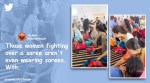 women fighting over saree
